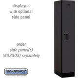 12" Wide Single Tier Designer Wood Locker - 1 Wide - 5 Feet High - 18" Deep by Salsbury