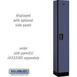 12" Wide Single Tier Designer Wood Locker - 1 Wide - 6 Feet High - 15" Deep by Salsbury