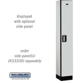 12" Wide Single Tier Designer Wood Locker - 1 Wide - 6 Feet High - 15" Deep by Salsbury