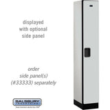 12" Wide Single Tier Designer Wood Locker - 1 Wide - 6 Feet High - 18" Deep by Salsbury