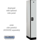 12" Wide Single Tier Designer Wood Locker - 1 Wide - 6 Feet High - 21" Deep by Salsbury