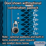 12" Wide Six Tier Box Style Vented Metal Locker - 3 Wide - 6 Feet High - 18" Deep by Salsbury
