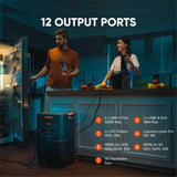 Jackery Explorer 5000 Plus (10kWh) Solar Generator + 2 x SolarSaga 500 X + Smart Transfer Switch