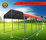 Classic Steel Carport W12' x L20'