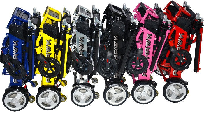 Air Hawk Foldable Power Wheelchair