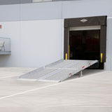 84" W Aluminum Portable Modular Mini Yard Ramp System – 25,000 lb. Cap