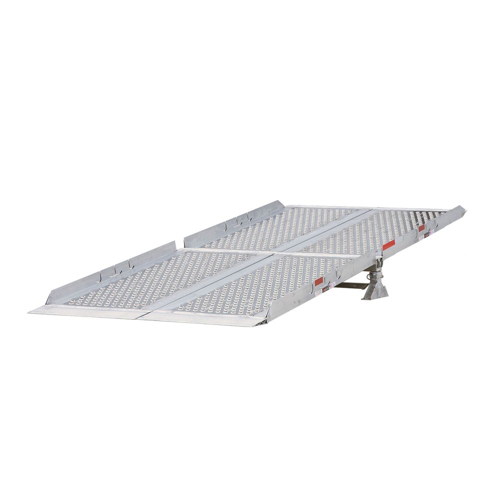 84" W Aluminum Portable Modular Mini Yard Ramp System – 25,000 lb. Cap