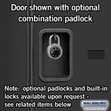 15" Wide Double Tier 'S' Style Designer Wood Locker - 1 Wide - 6 Feet High - 21" Deep by Salsbury