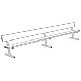 Jaypro 15' Player Bench w/Seat Back (Portable)