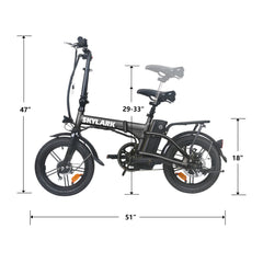 Nakto Skylark Folding Electric Bike