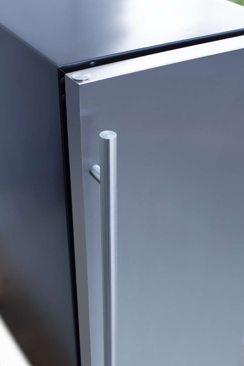 AMD 15" Outdoor Rated Fridge with Stainless Door - AMD-RFR-15S