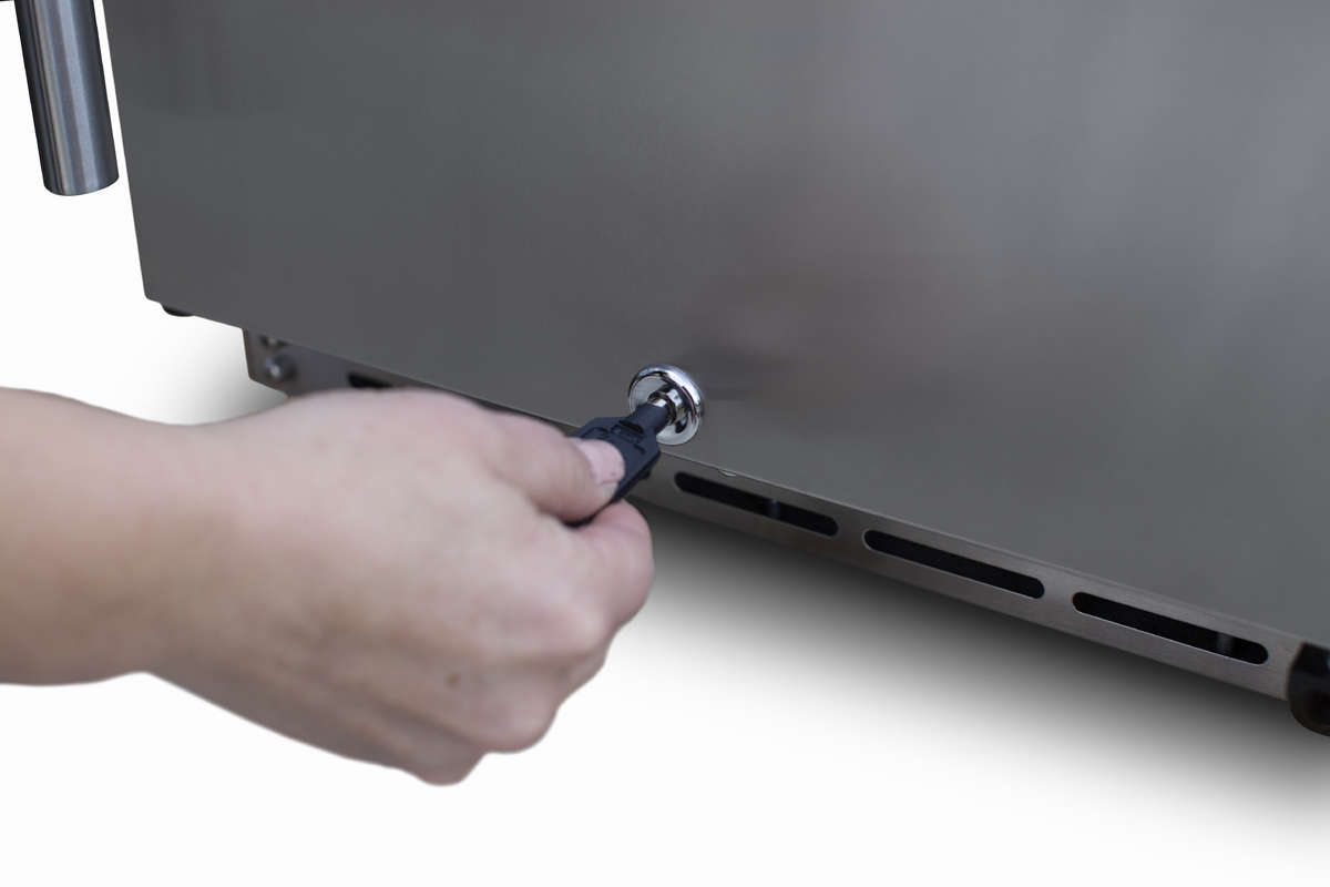 AMD 15" Outdoor Rated Fridge with Stainless Door - AMD-RFR-15S