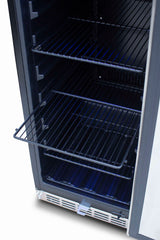 AMD 15" Outdoor Rated Fridge with Glass Door - AMD-RFR-15G
