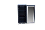 AMD 15" Outdoor Rated Fridge with Glass Door - AMD-RFR-15G
