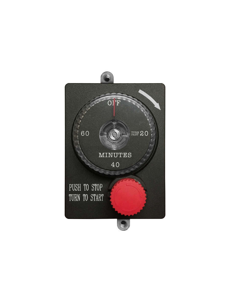 TrueFlame Gas Timer with Emergency Shutoff - TF-ESTOP1-0H