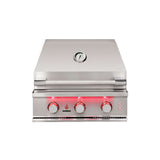 TrueFlame 25" 3 Burner Built-In Grill - TF25