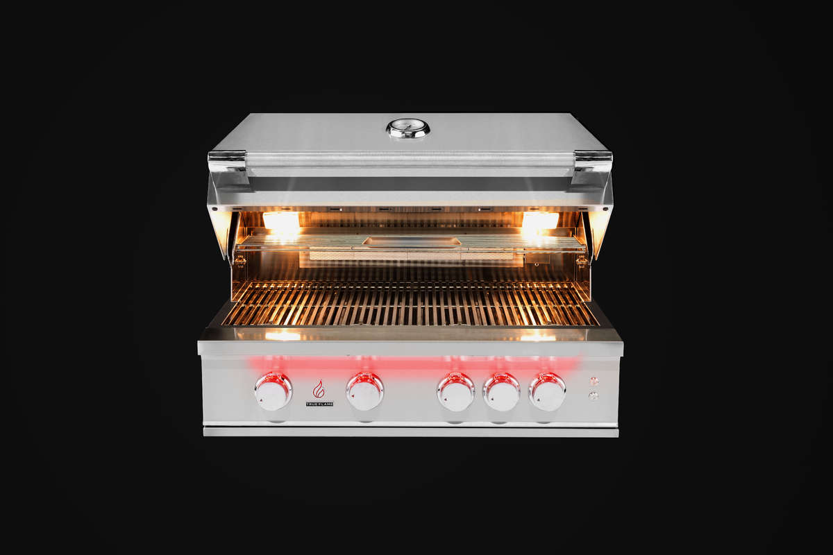 TrueFlame 40" 5 Burner Built-In Grill - TF40