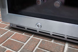 AMD 15" Outdoor Rated Fridge with Glass Door - AMD-RFR-15G