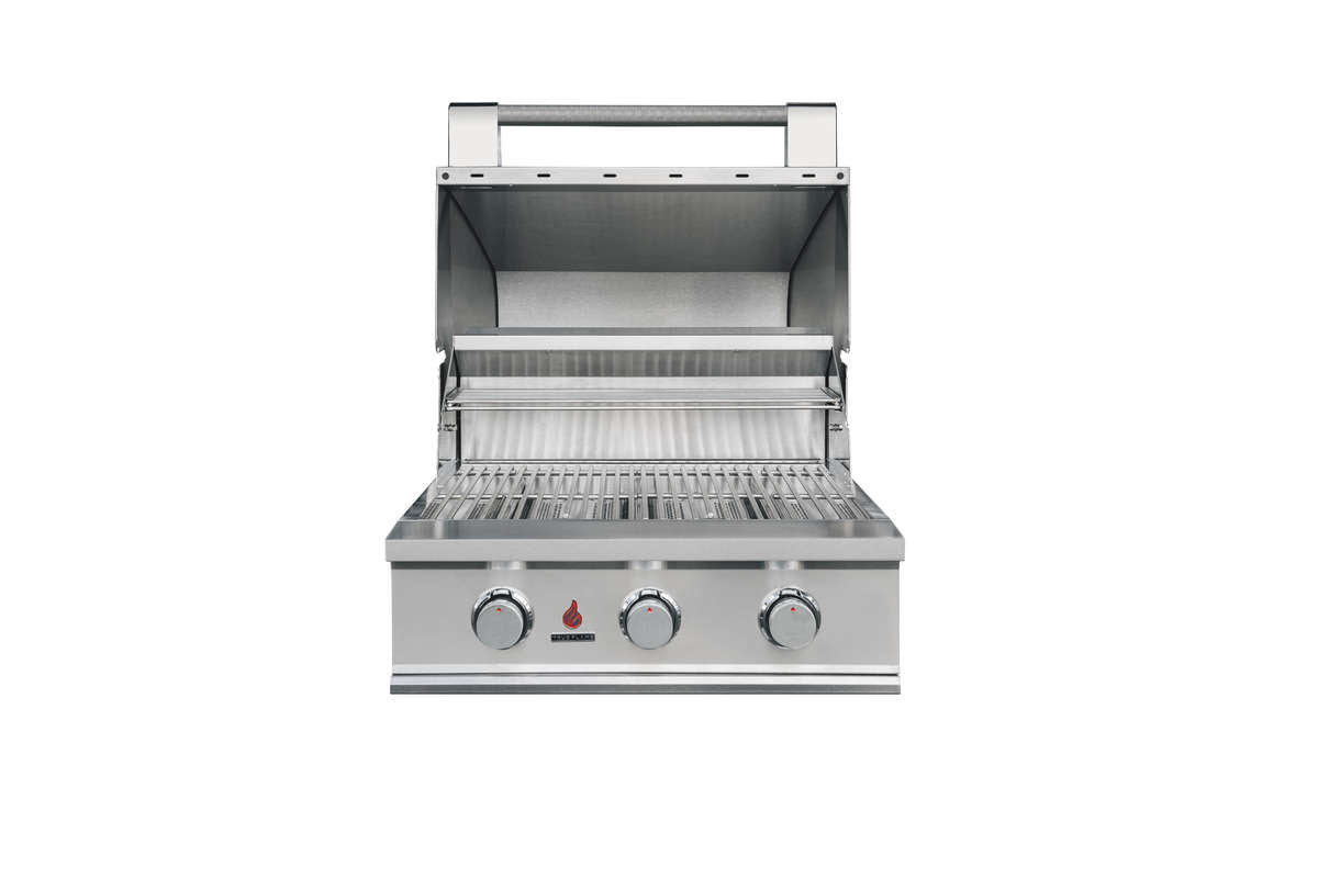 TrueFlame E Series 3 Burner Built-In Gas Grill - TFE