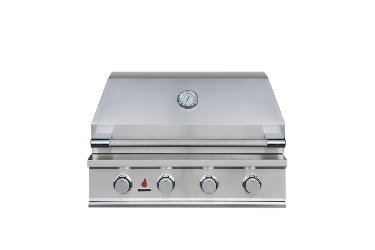 TrueFlame E Series 3 Burner Built-In Gas Grill - TFE