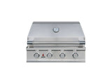 TrueFlame E Series 3 Burner Built-In Gas Grill - TFE