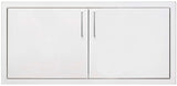 TrueFlame 36" 2-Drawer Dry Storage Pantry & Enclosed Cabinet Combo - TF-DP-36DC