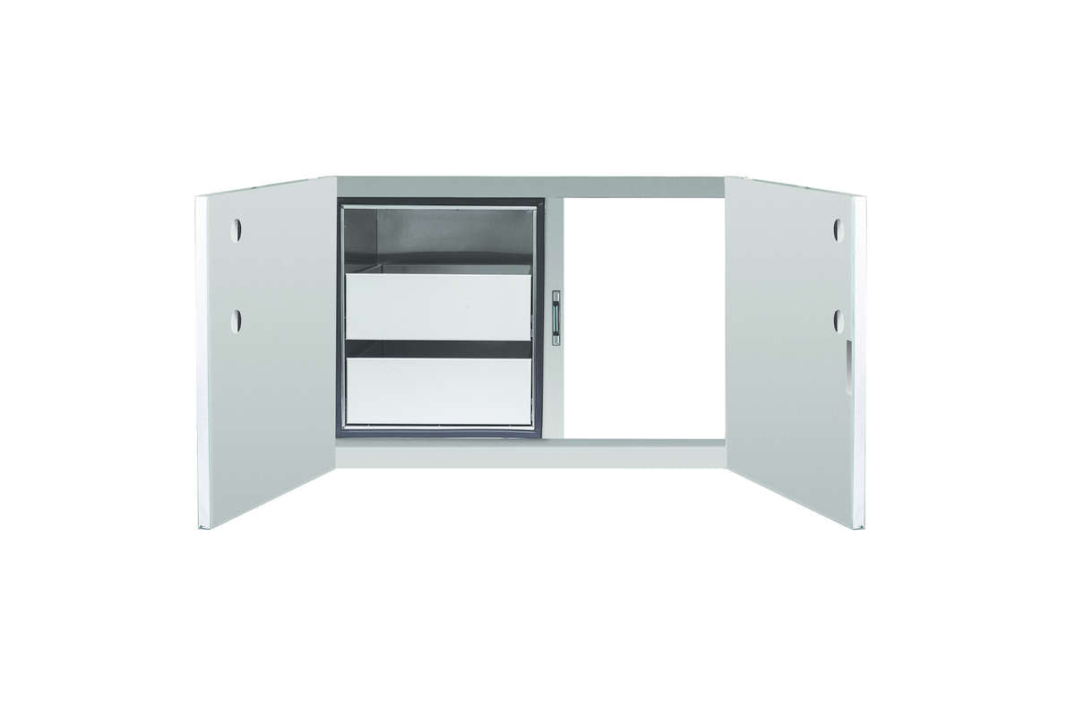 TrueFlame 36" 2-Drawer Dry Storage Pantry & Access Door Combo - TF-DP-36AC