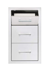 TrueFlame 17" Masonry Vertical 2-Drawer & Paper Towel Holder Combo - TF-TDC-17M