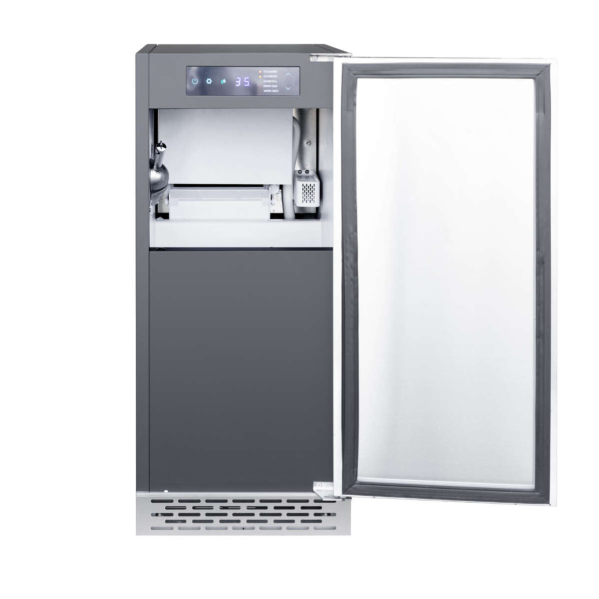 AMD 15" UL Outdoor Rated Nugget Ice Maker - 50 lb Capacity - AMD-IM-15N
