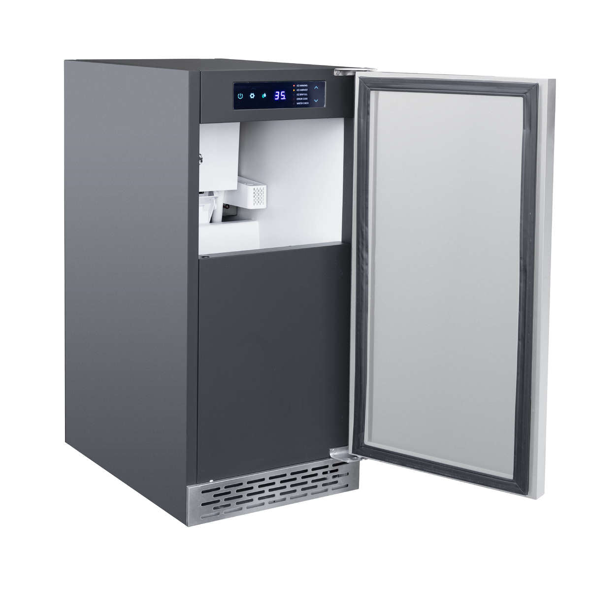 AMD 15" UL Outdoor Rated Nugget Ice Maker - 50 lb Capacity - AMD-IM-15N