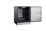 AMD 24" 5.1c Outdoor Rated Fridge - AMD-RFR-24S