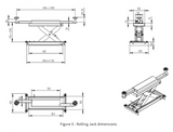 Katool Rolling Jack – 6000lbs Lifting Capacity KT-RJ60