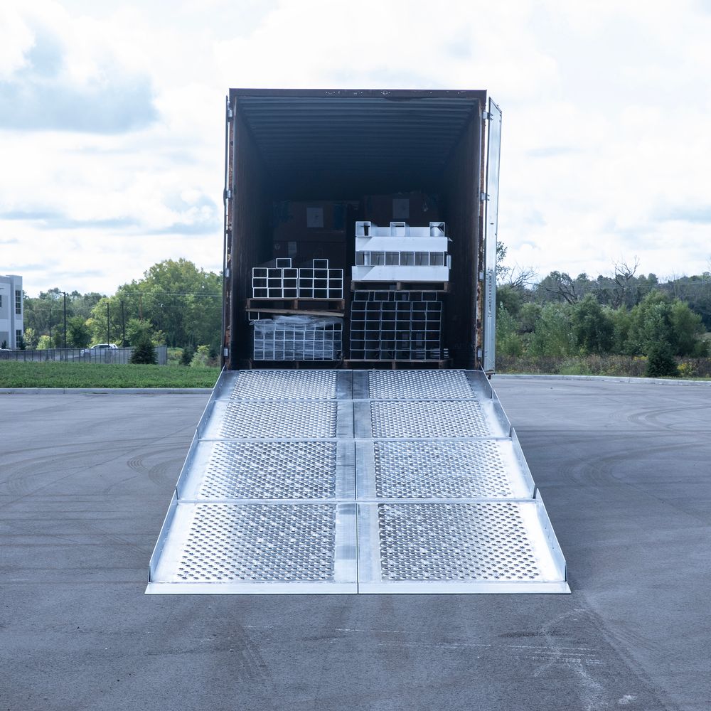 101" W Aluminum Portable Modular Yard Ramp System