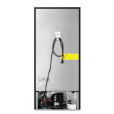 7 Cu. Ft. Garage Ready Convertible Upright Manual Defrost Freezer/Refrigerator in Stainless Steel