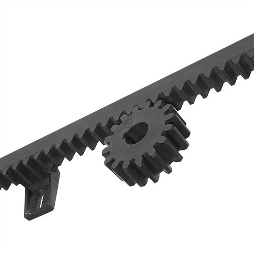 Aleko Fiberglass Reinforced Nylon Gear Rack with Metal Insert - 3.3 Feet