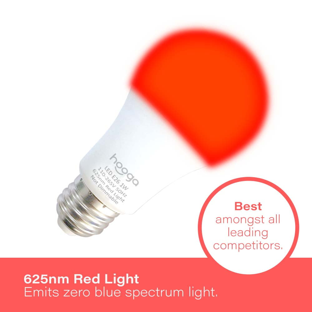 Hooga Red Sleep Light Bulb