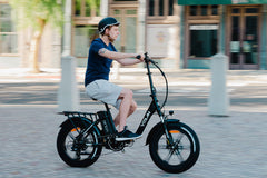 Vitilan U7 Step-thru Foldable Fat Tire Electric Bike