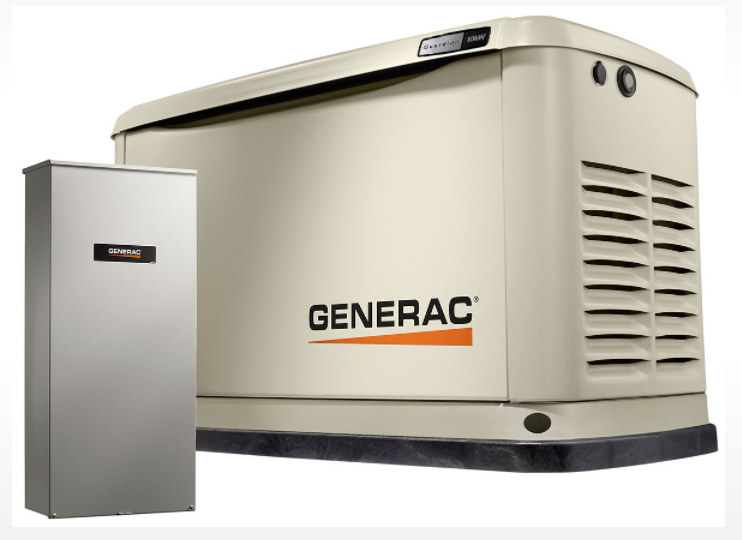 Generac Standby Generator, 22kW | With Whole House Switch | WiFi Enabled