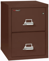 FireKing 2-Drawer 25" Deep 1-Hour Rated Fireproof File Cabinet, Letter