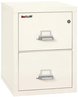 FireKing 2-Drawer 25" Deep 1-Hour Rated Fireproof File Cabinet, Letter