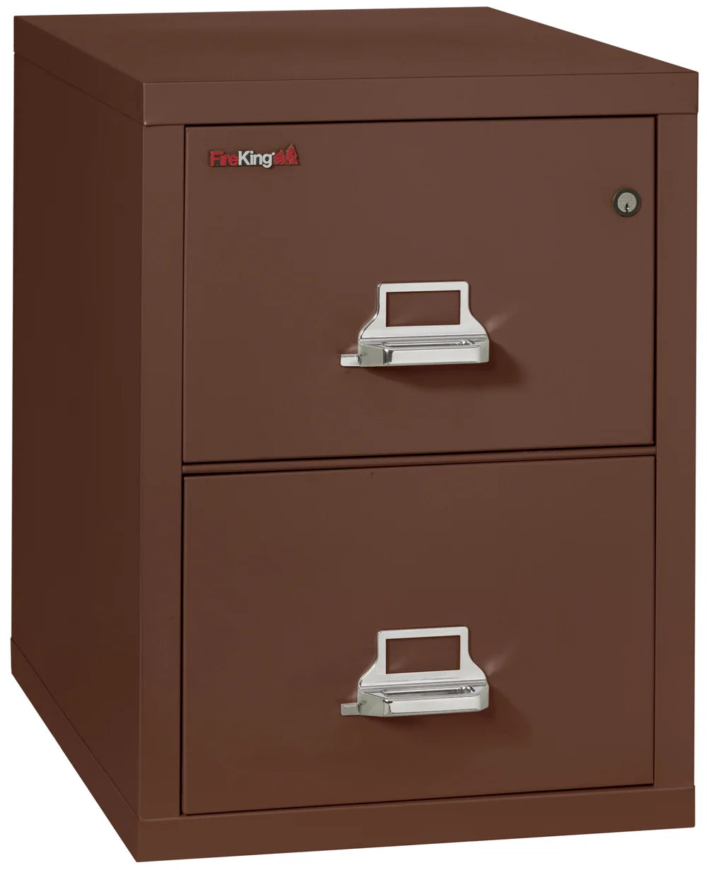 FireKing 2-Drawer 31" Deep 1-Hour Rated Fireproof File Cabinet, Letter