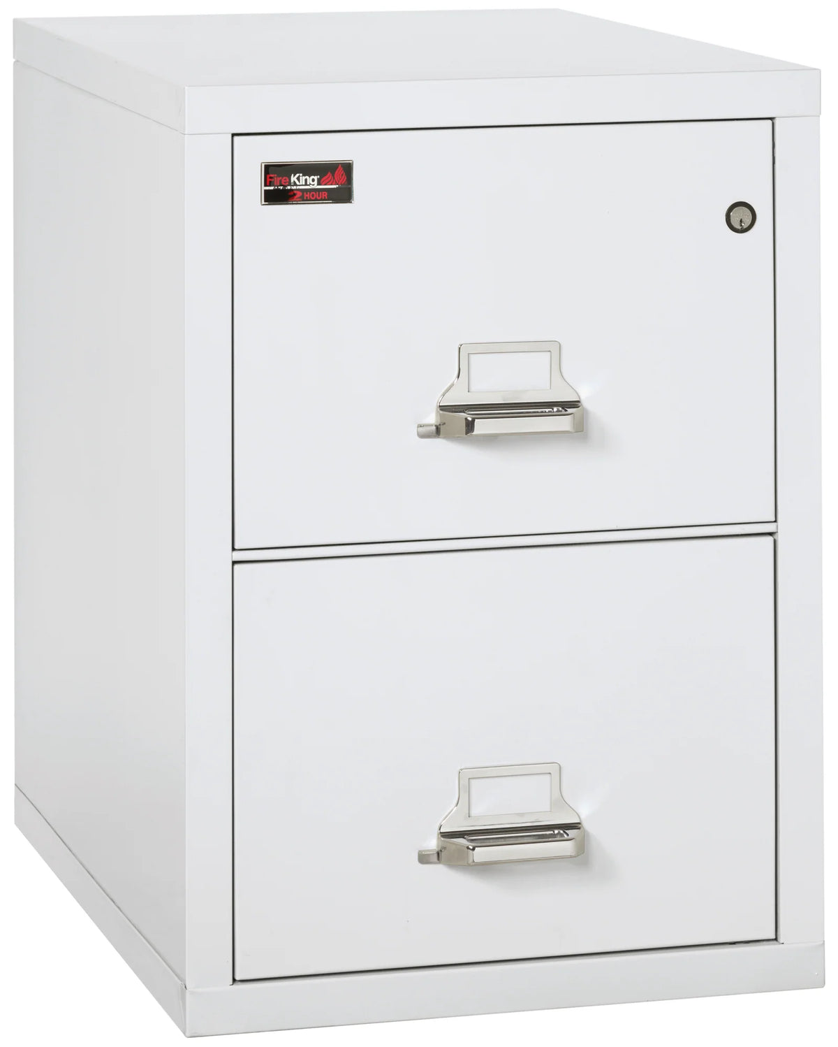 FireKing 2-Drawer 31" Deep 2-Hour Rated Fireproof File Cabinet, Letter