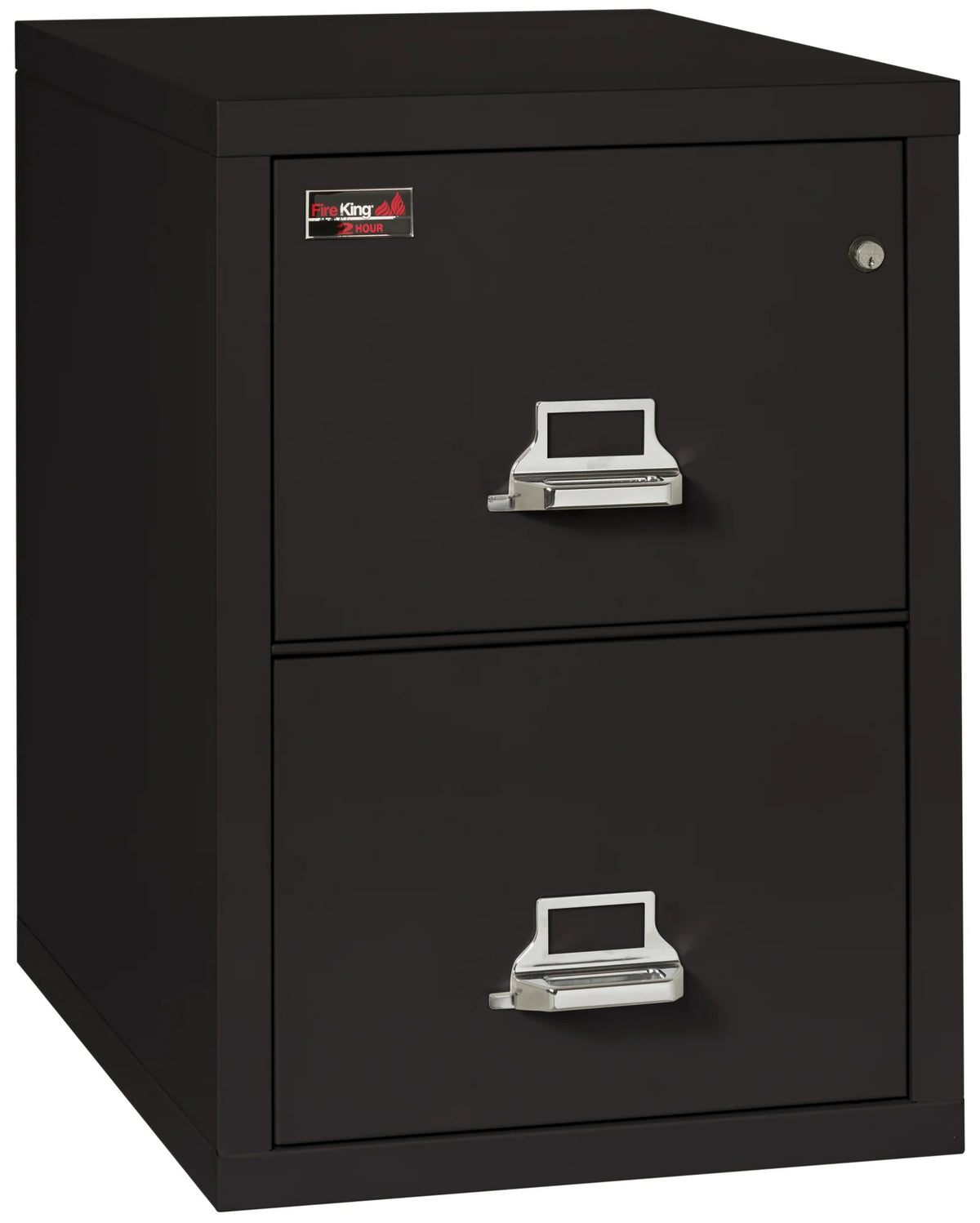 FireKing 2-Drawer 31" Deep 2-Hour Rated Fireproof File Cabinet, Letter