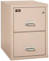 FireKing 2-Drawer 31" Deep 2-Hour Rated Fireproof File Cabinet, Letter