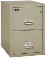 FireKing 2-Drawer 31" Deep 2-Hour Rated Fireproof File Cabinet, Letter