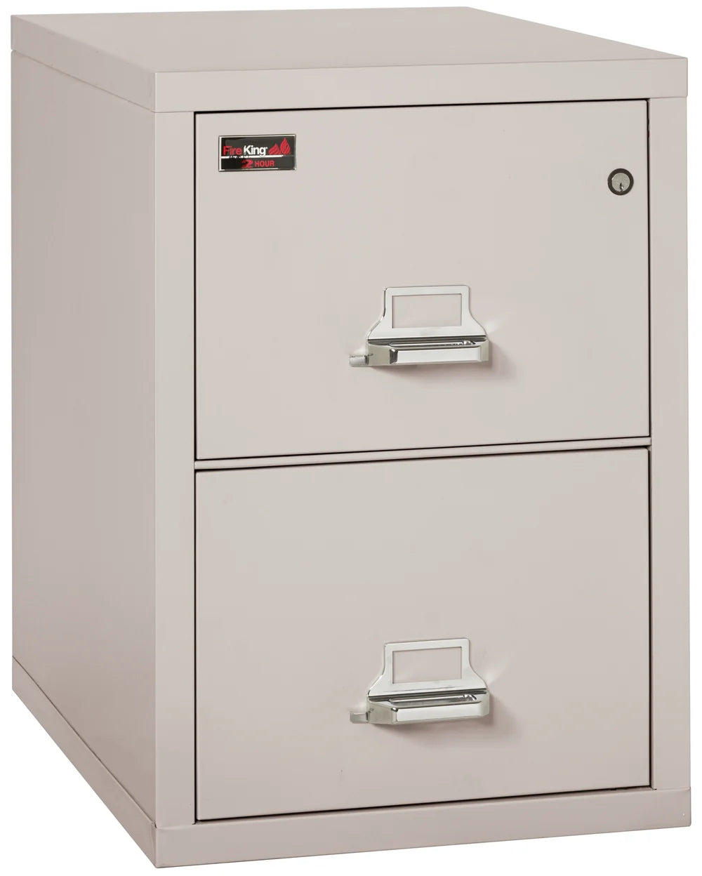 FireKing 2-Drawer 31" Deep 2-Hour Rated Fireproof File Cabinet, Letter