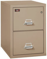 FireKing 2-Drawer 31" Deep 2-Hour Rated Fireproof File Cabinet, Letter