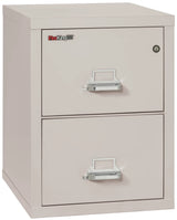 FireKing 2-Drawer 25" Deep 1-Hour Rated Fireproof File Cabinet, Legal