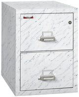 FireKing 2-Drawer 25" Deep 1-Hour Rated Fireproof File Cabinet, Legal