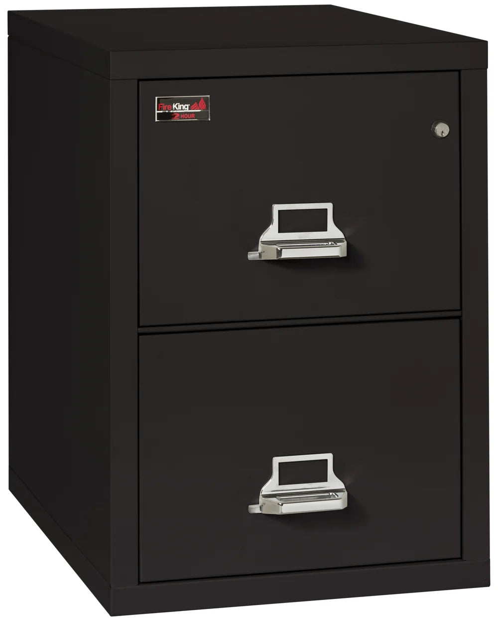 FireKing 2-Drawer 31" Deep 2-Hour Rated Fireproof File Cabinet, Legal